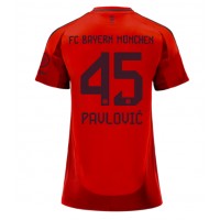 Bayern Munich Aleksandar Pavlovic #45 Domáci Ženy futbalový dres 2024-25 Krátky Rukáv